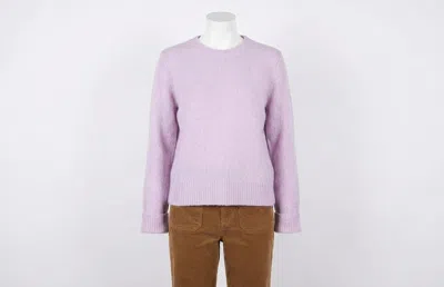 Faherty Jackson Crewneck Sweater In Ice Lilac Heather In Neutral
