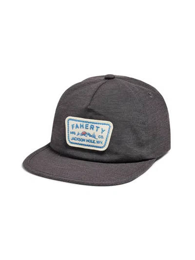 Faherty Jackson Hole Mountain All Day Hat In Gray