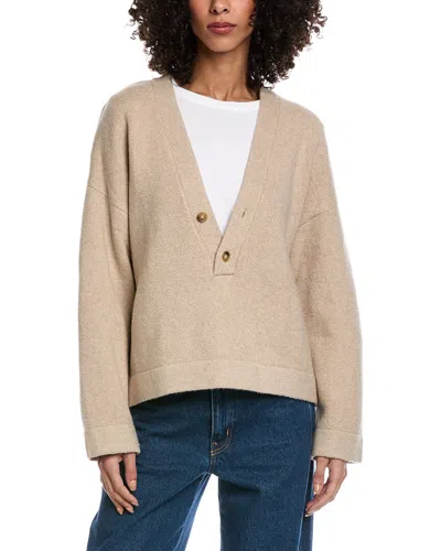 Faherty Jackson Popover Sweater In Neutral