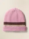 Faherty Jackson Slouchy Rib Beanie In Orchid Haze