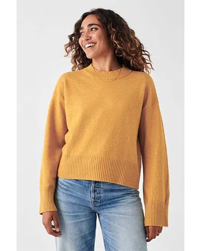 Faherty Jackson Sweater In Gold