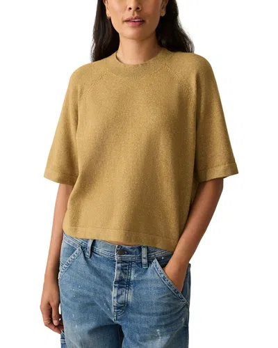 Faherty Jackson Sweater T-shirt In Nude