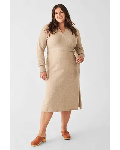 Faherty Jackson Sweaterdress In Brown