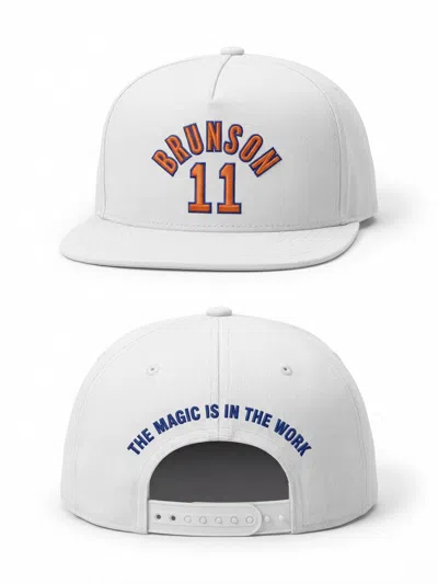 Faherty Jalen Brunson X Corded All Day Hat In White