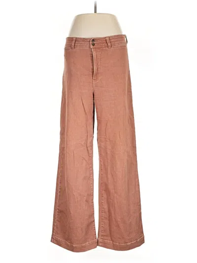 Pre-owned Faherty Jeans In Brown