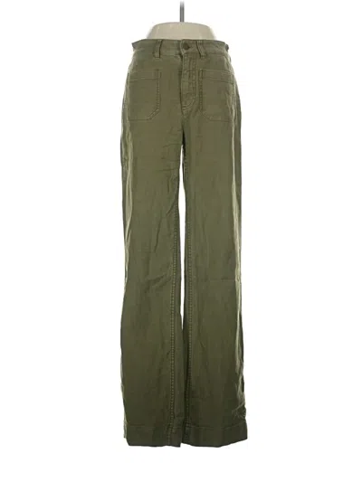 Pre-owned Faherty Jeans In Green