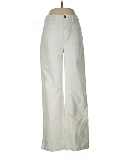 Pre-owned Faherty Jeans In Ivory