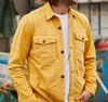 FAHERTY JERSEY SHIRT JACKET IN FADING SUN