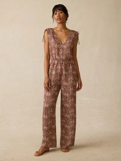 Faherty Jules Linen Jumpsuit
