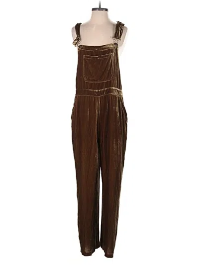 Pre-owned Faherty Jumpsuit In Brown