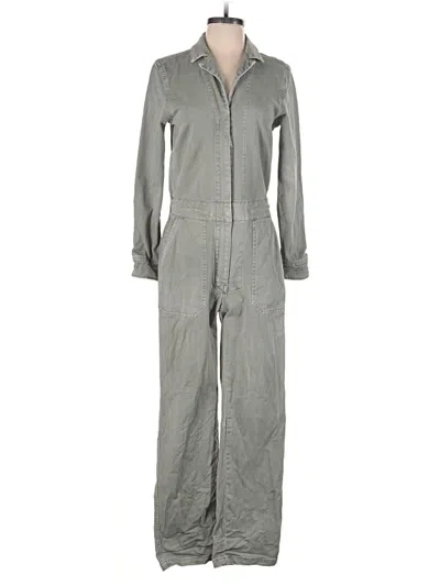 Pre-owned Faherty Jumpsuit In Gray