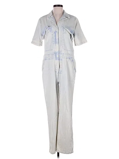 Pre-owned Faherty Jumpsuit In Gray