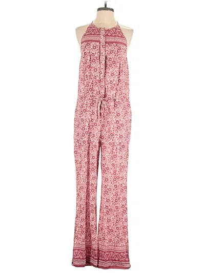 Pre-owned Faherty Jumpsuit In Pink