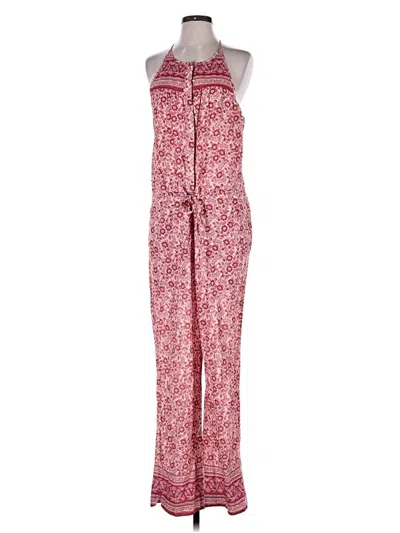 Pre-owned Faherty Jumpsuit In Red