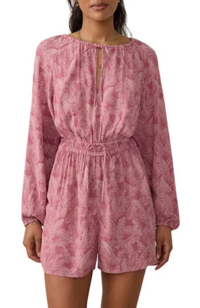 Faherty Kai Long Sleeve Romper