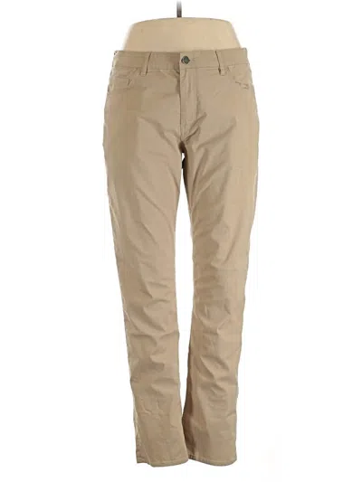 Pre-owned Faherty Khaki Pant In Brown