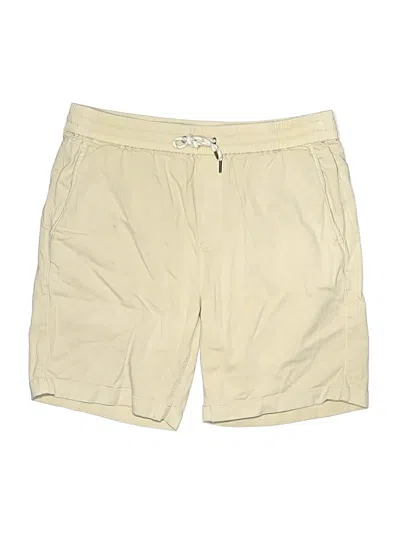 Pre-owned Faherty Khaki Shorts In Tan