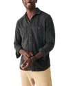 Faherty Knit Alpine Shirt In Gray