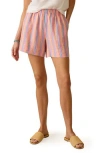 Faherty Laguna Linen Bayview Short In Pink