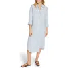 Faherty Laguna Linen Maxi Shirtdress