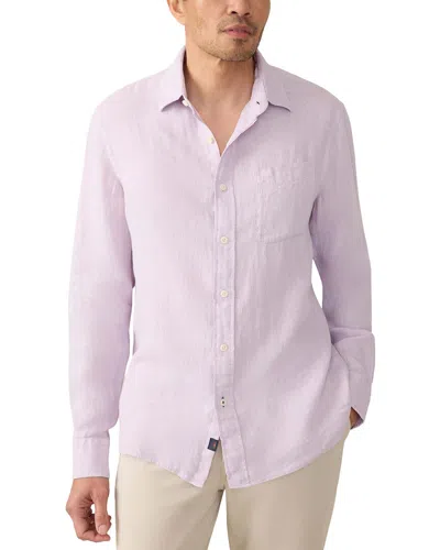 Faherty Laguna Linen Shirt In Multi