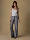 Faherty Dune Gauze Drawstring Pants In Gray