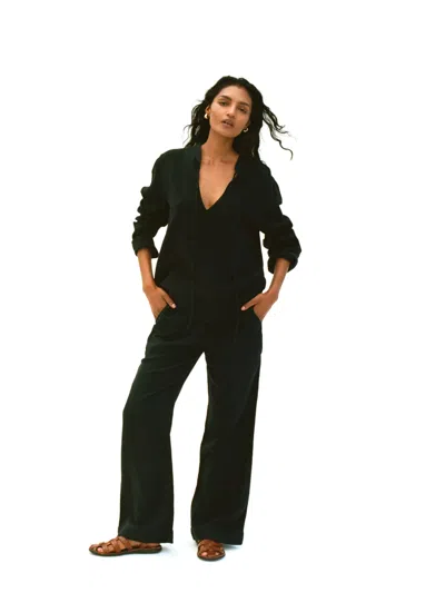 Faherty Laidback Gauze Pants In Animal Print