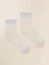 Faherty Le Bon Shoppe Girlfriend Sock In Bright Grey