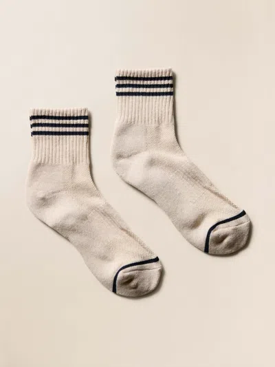 Faherty Le Bon Shoppe Girlfriend Sock In Neutral