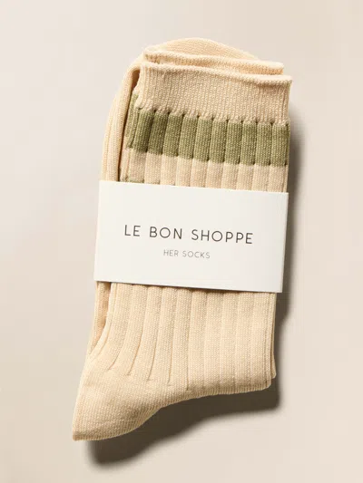 Faherty Le Bon Shoppe Her Varsity Sock In Gray