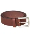 Faherty Leather Belt In Brown