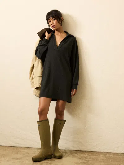 Faherty Legend&trade; Sweater Hudson Dress In Black