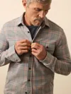 Faherty Legend&trade; Sweater Shirt In Gray