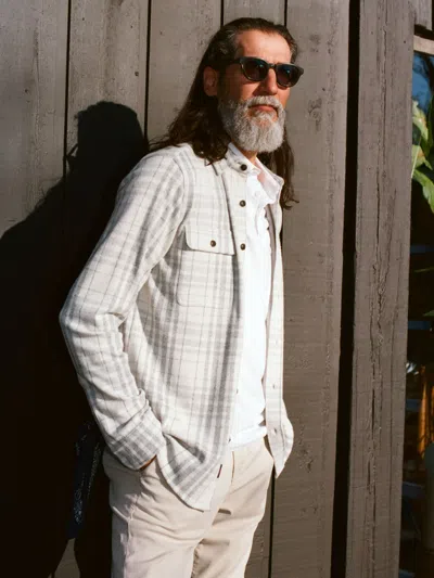 Faherty Legend&trade; Sweater Shirt In White