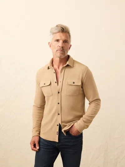 Faherty Legend&trade; Sweater Shirt In Brown