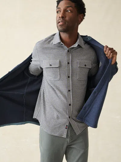 Faherty Legend&trade; Sweater Shirt In Encinitas Gingham