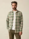 Faherty Legend&trade; Sweater Shirt In Forest Drive Plaid