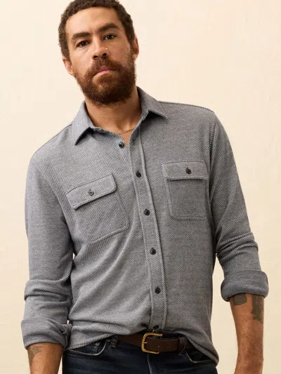 Faherty Legend&trade; Sweater Shirt In Gray