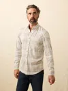 Faherty Legend&trade; Sweater Shirt (single Pocket) In Neutral