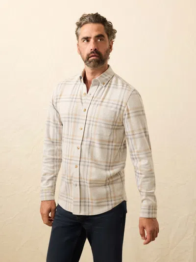 Faherty Legend&trade; Sweater Shirt (single Pocket) In Neutral