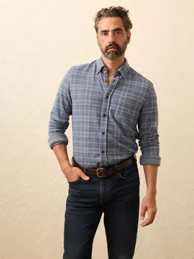Faherty Legend&trade; Sweater Shirt (single Pocket) In Gray