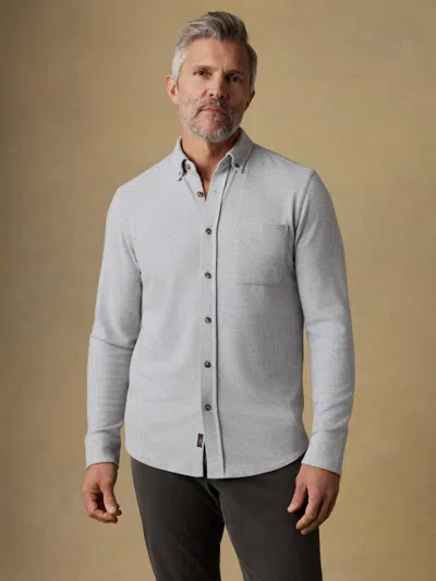 Faherty Legend&trade; Sweater Shirt (single Pocket) In Gray