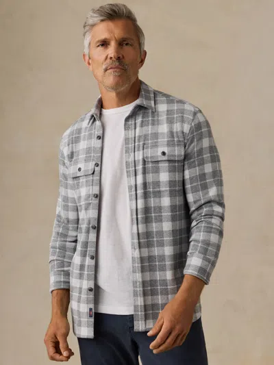 Faherty Legend&trade; Sweater Shirt In Gray