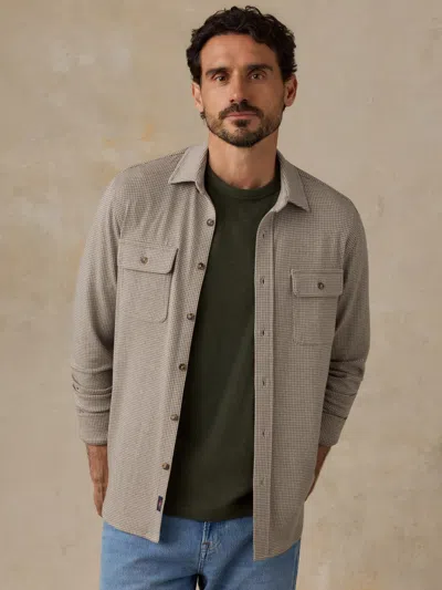 Faherty Legend&trade; Sweater Shirt In Gray
