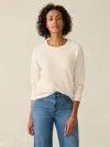 Faherty Legend&trade; Waffle Layering Crew In Oatmeal