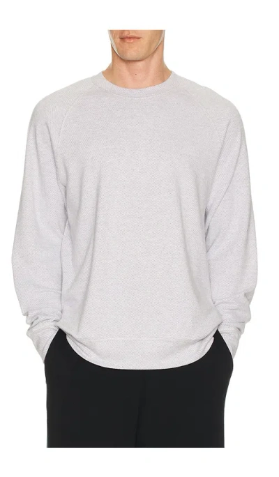 Faherty Legend Crew Neck Sweater In Gray