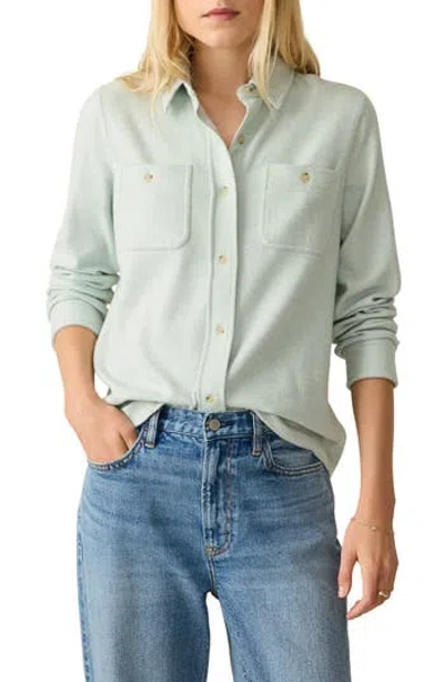 Faherty Legend™ Knit Shirt In Green
