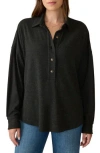 Faherty Legend™ Montana Popover Sweater Shirt In Black
