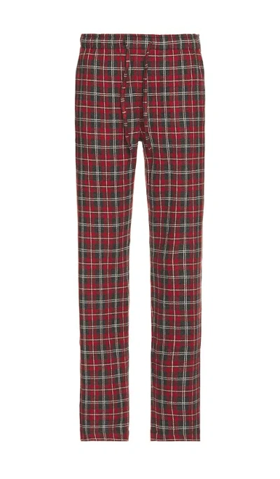Faherty Legend Pajama Pants In Redwood Mountain Plaid