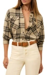 Faherty Legend Sweater Overshirt In Brown